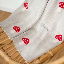 Sevira Kids Couverture en coton bio CHAMPI Clearance