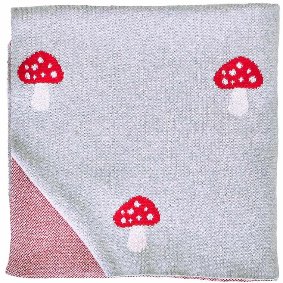 Sevira Kids Couverture en coton bio CHAMPI Clearance