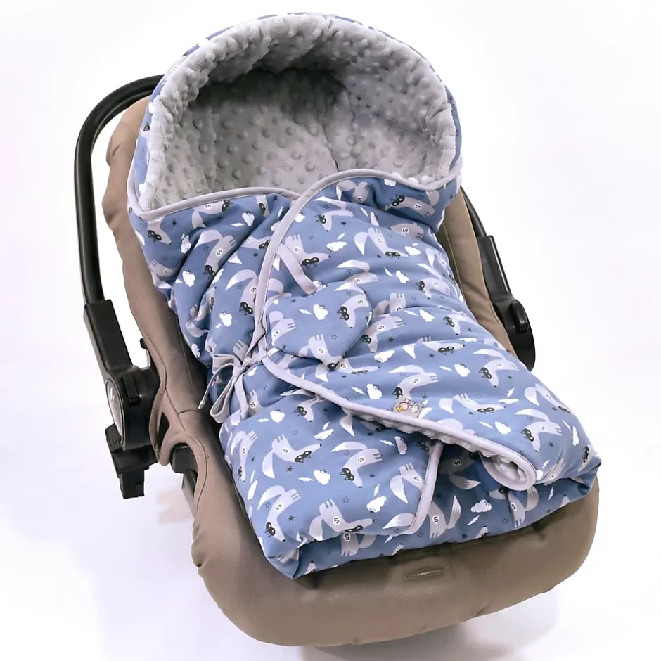 Sevira Kids Couverture enveloppante nid d'ange bébé réversible Sale
