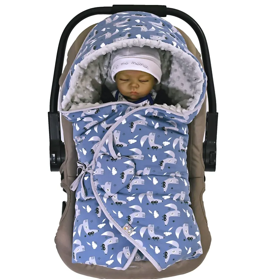 Sevira Kids Couverture enveloppante nid d'ange bébé réversible Sale