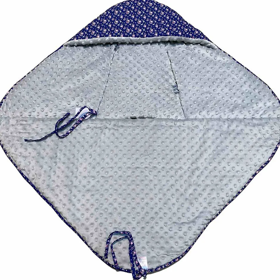 Sevira Kids Couverture enveloppante réversible FLORE