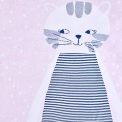 Sevira Kids Couverture en coton bio Gots Chaton Clearance