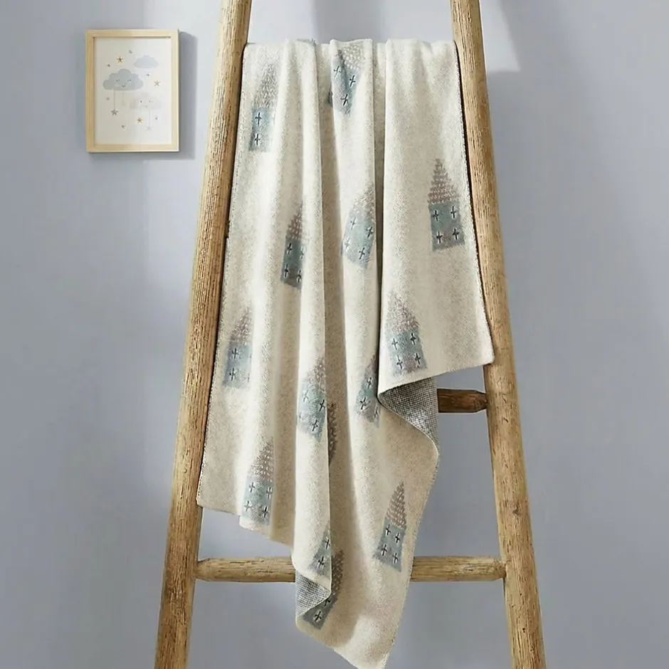 Sevira Kids Couverture en coton bio Gots MAISONS
