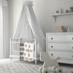 Sevira Kids Couverture plaid en coton bio HIPPO