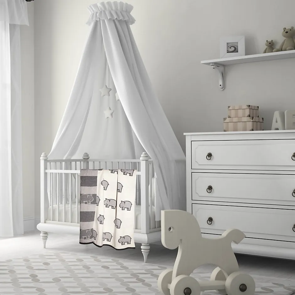 Sevira Kids Couverture plaid en coton bio HIPPO