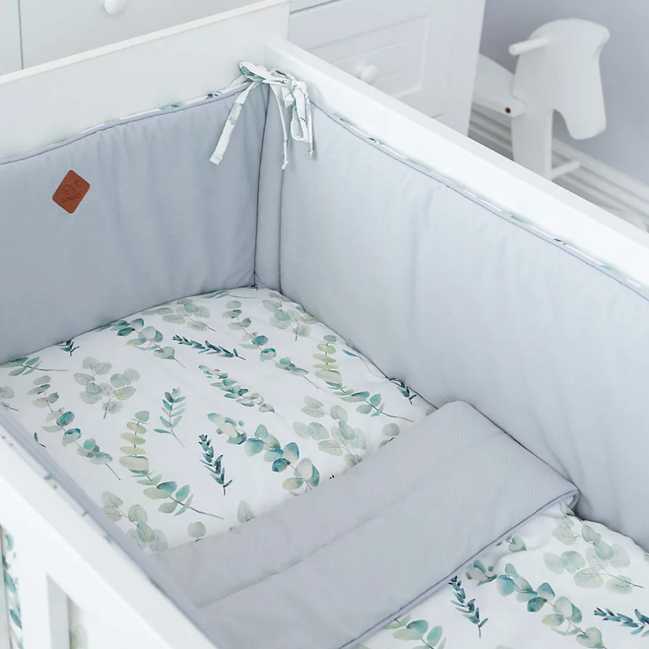 Sevira Kids Couverture plaid réversible Eucalyptus