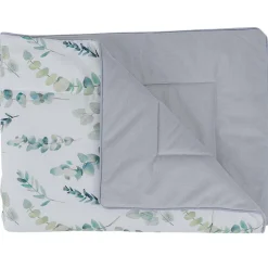 Sevira Kids Couverture plaid réversible Eucalyptus