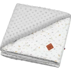 Sevira Kids Couverture réversible en minky Sidonia