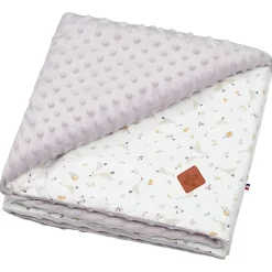 Sevira Kids Couverture réversible en minky Sidonia