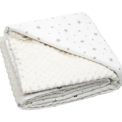 Sevira Kids Couverture réversible et ultra douce STELLA