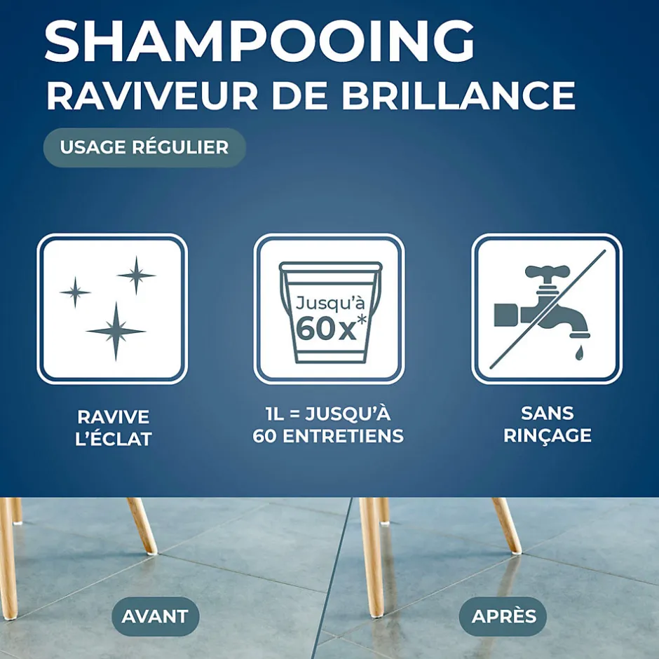 Starwax Shampoing brillant sols carrelés 5L