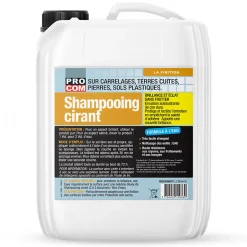 Procom Shampooing cirant pour carrelage, pierres naturelles, terres cuites, marbres, grés -1 litre- Discount
