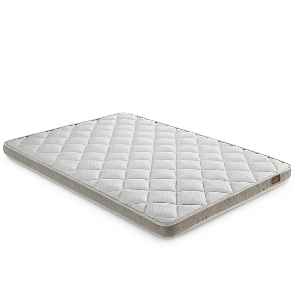 Monarch SobreMatelas Topper Elegance - Mousse Taille 200 x 200 cm Hauteur 12 cm