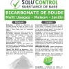 Tout Pour Les Nuisibles SOLU'CONTROL - 25 Kg de Bicarbonate de Soude Multi Usages, Maison et Jardin, 100% Naturel, Sachet Zip refermable New