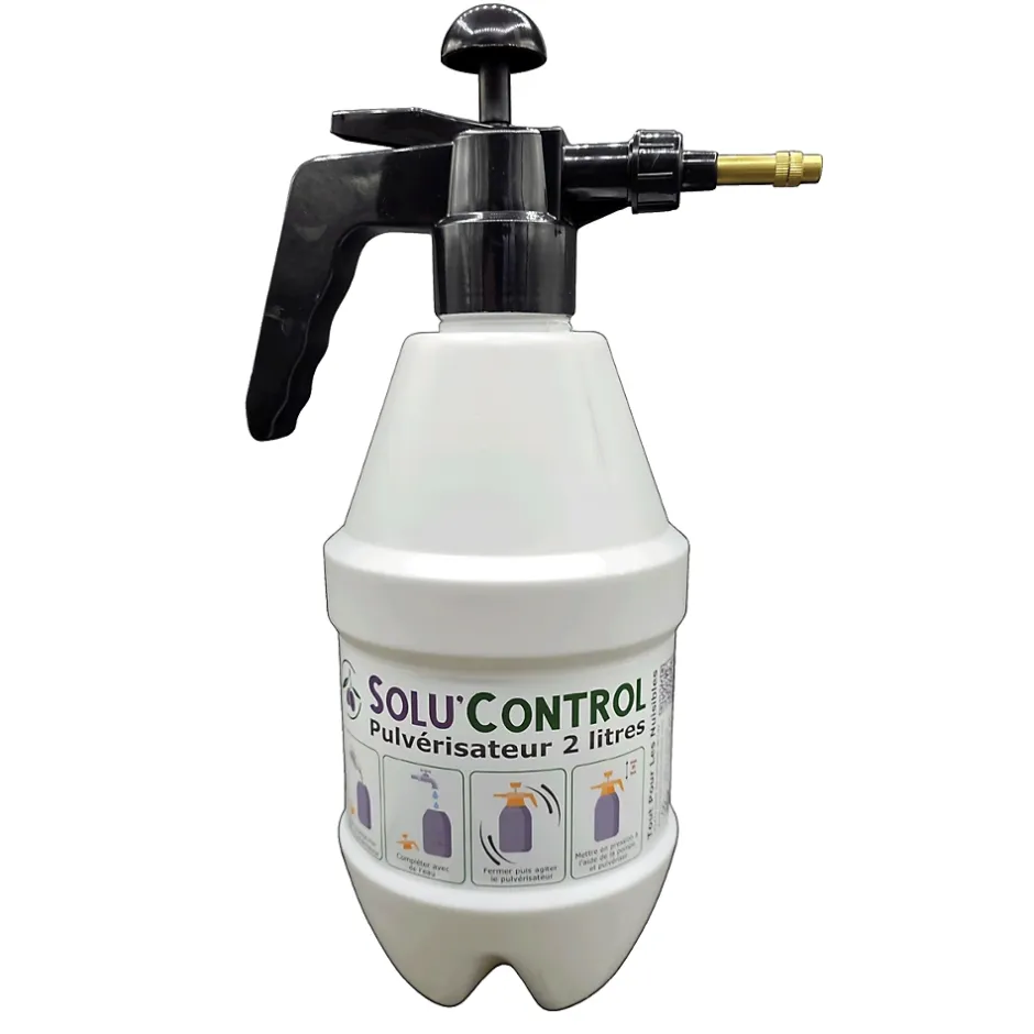Tout Pour Les Nuisibles SOLU'CONTROL - Kit complet Savon Noir Naturel Concentré UAB 250 ml + Pulvérisateur de 2 L - Nettoyant Feuilles et Enlève Miellat Outlet