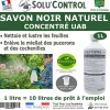 Tout Pour Les Nuisibles SOLU'CONTROL - Savon Noir Naturel Concentré, 1L, Nettoyant, enlève le miellat et les pucerons