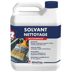 Metaltop Solvant Nettoyage - 5 L - Métaltop