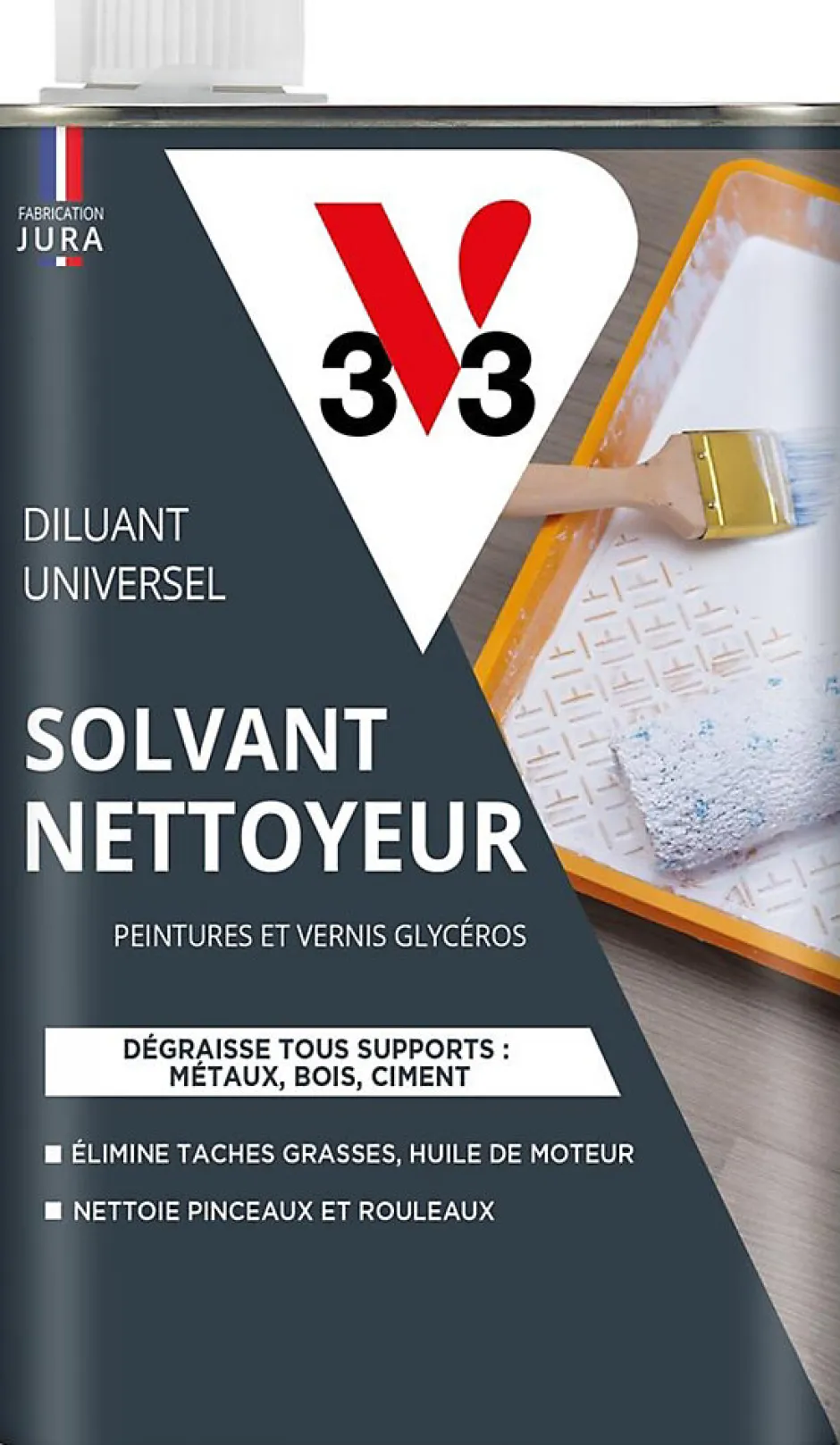 V33 Solvant nettoyeur diluant universel 500 ml