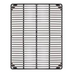 Monmobilierdesign Sommier à Lattes En Acier Avec Bande Stabilisatrice Noir 160x200 Cm Sans Pieds Online