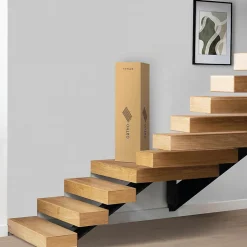 Monmobilierdesign Sommier à Lattes En Acier Avec Bande Stabilisatrice Noir 180x200 Cm Avec Pieds
