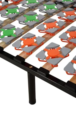 Monmobilierdesign Sommier à Lattes Ergonomique Avec Plots De Soutien 140x200 Cm Avec Pieds Online