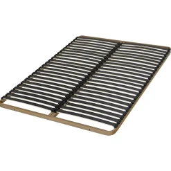 Ebac Sommier 140 x 190 Sommier cadre à lattes 224 en 140x190cm