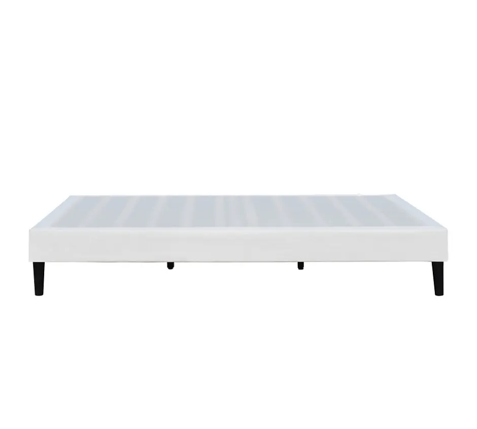 King Of Dreams Sommier - 160x200 cm - Déhoussable - Pieds 20 cm - 2x13 Lattes - Confort Optimal - Design Moderne - Usage Quotidien