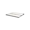 Vente-unique Sommier cadre à lattes 120 x 190 cm - 2x19 lattes - Sans pieds - Noir - KALISTA de YSMÉE Hot