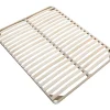 Vente-unique Sommier cadre à lattes 140 x 190 cm - 2x19 lattes - Sans pieds - Beige - KALISTA de YSMÉE