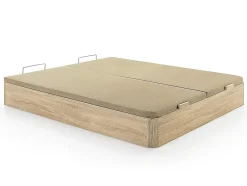 Vente-unique Sommier coffre 180 x 200 cm - Naturel clair - HESTIA de YSMÉE Clearance