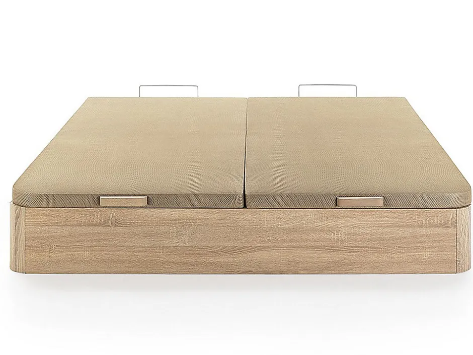 Vente-unique Sommier coffre 180 x 200 cm - Naturel clair - HESTIA de YSMÉE Clearance