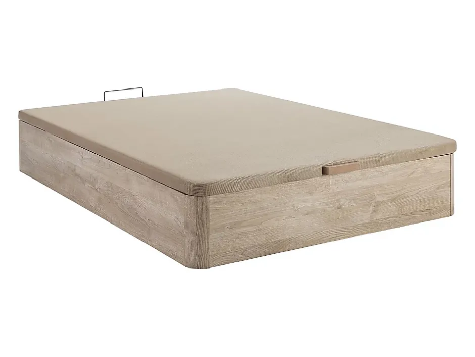 Vente-unique Sommier coffre 160 x 200 cm - Naturel clair - HESTIA de YSMÉE Sale