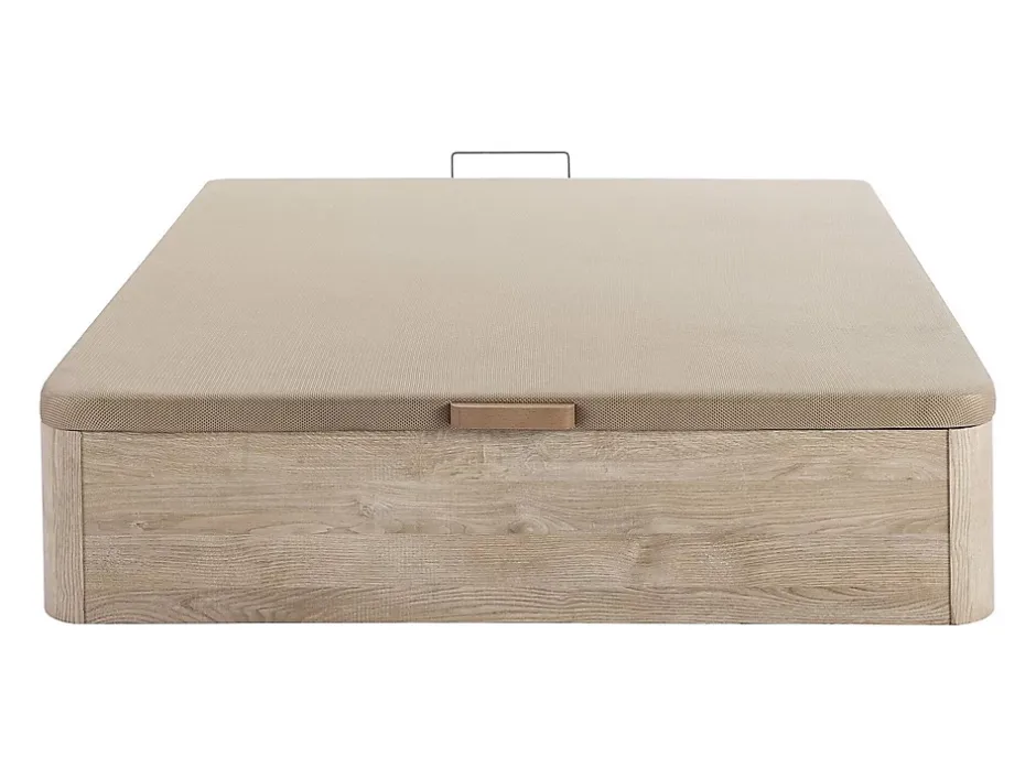 Vente-unique Sommier coffre 160 x 200 cm - Naturel clair - HESTIA de YSMÉE Sale
