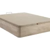 Vente-unique Sommier coffre 140 x 190 cm - Naturel clair - HESTIA de YSMÉE