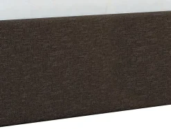 Vente-unique Sommier coffre 140 x 190 cm en tissu - Gris anthracite - PONTOS de YSMÉE Hot