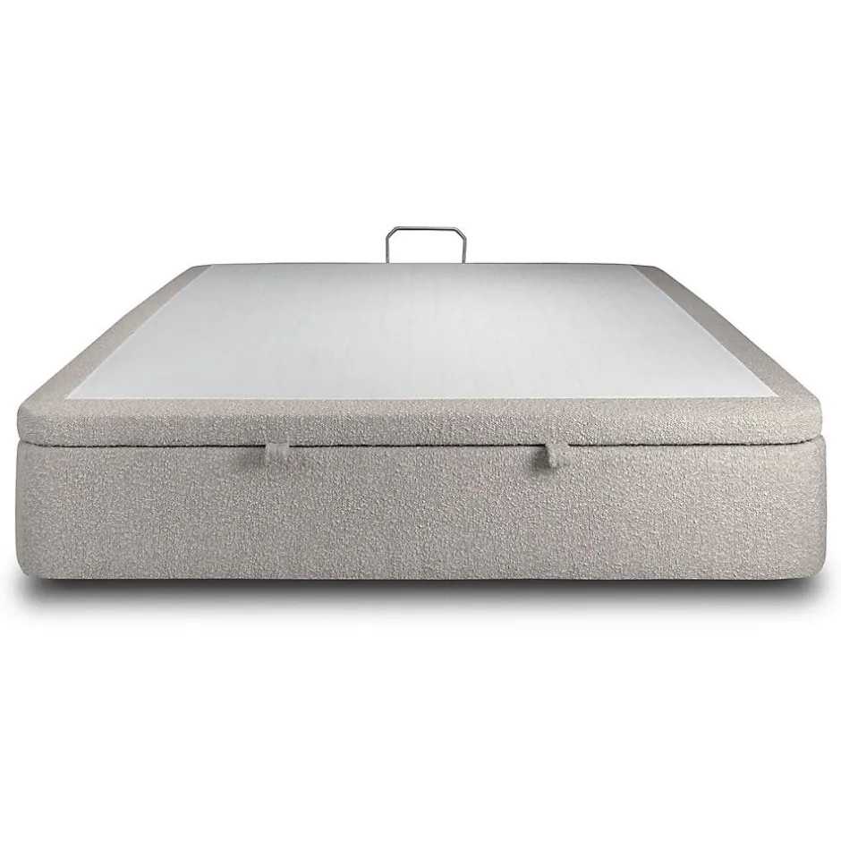 Sommeil De Plomb Sommier Coffre Bouclette Gris 160x200 H39cm Best