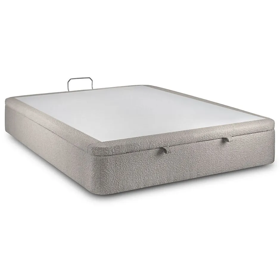 Sommeil De Plomb Sommier Coffre Bouclette Gris 160x200 H39cm Best