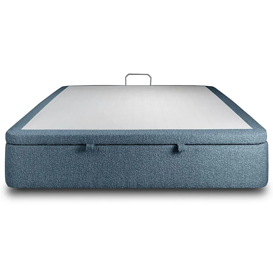 Sommeil De Plomb Sommier Coffre Bouclette Bleu 140x200 H39cm Best