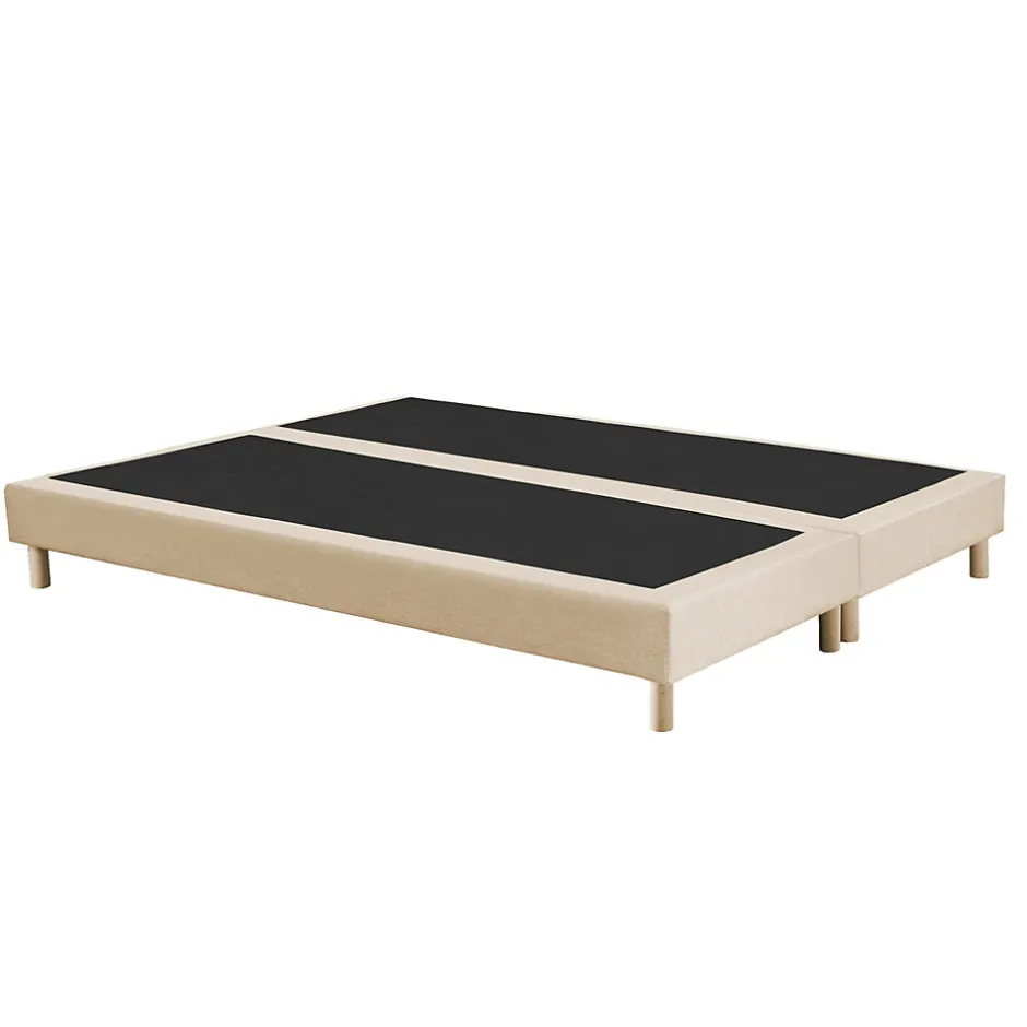 Idliterie Sommier déco tapissier 2x90x200