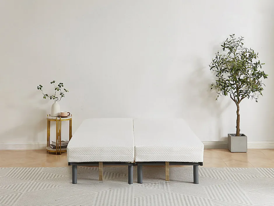 Vente-unique Sommier de relaxation lattes 3 plans de couchage - 80 x 200 cm - RUOTI de YSMÉE