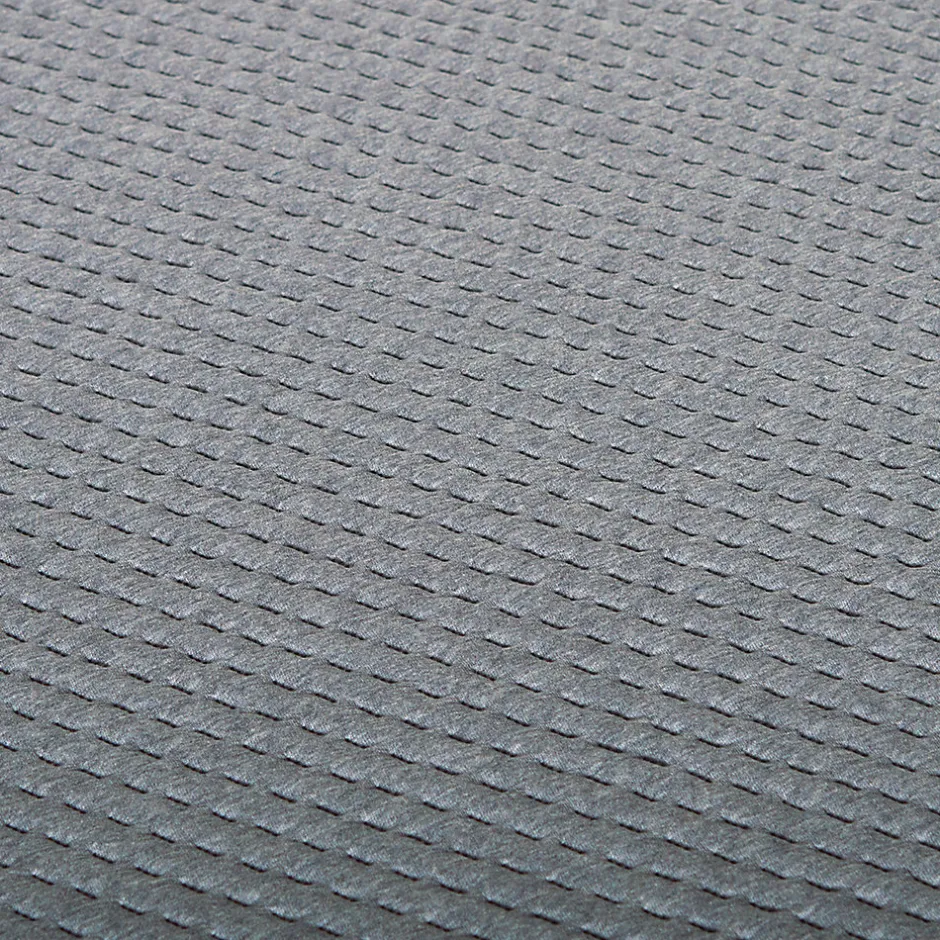 Olympe Literie Sommier en bois Tapissier Kit 90x200 cm Coloris Gris ciment Livré en kit