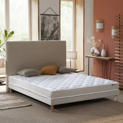 Idliterie Sommier en kit à lattes beige 180 x 200 Outlet