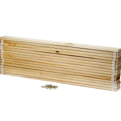 Idimex Sommier en pin massif, 15 lattes sans cadre, compatible couchage 80x190 et 80x200 cm Sale