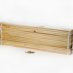 Idimex Sommier en pin massif, 15 lattes sans cadre, couchage 100 x 200 cm Discount
