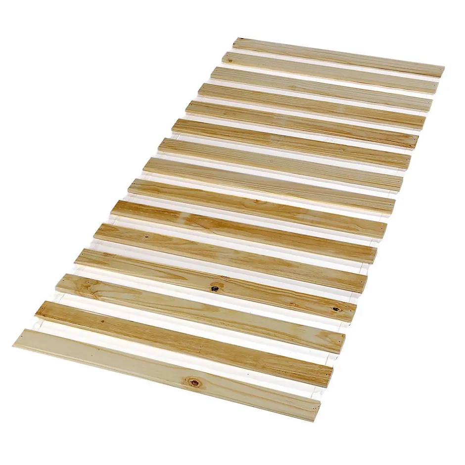 Idimex Sommier en pin massif, 15 lattes sans cadre, couchage 100 x 200 cm Discount