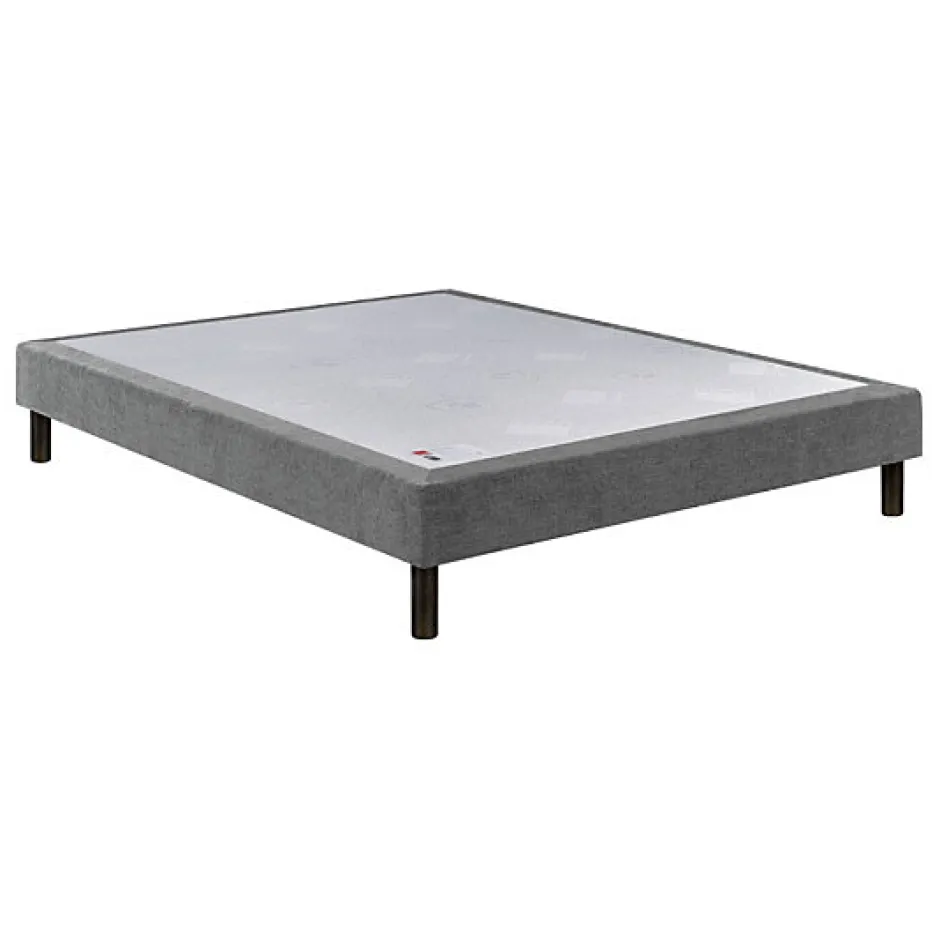 Epeda Sommier CONFORT MEDIUM DECO NATURE 80x200 Chiné Naturel Lattes