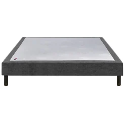 Epeda Sommier CONFORT MEDIUM DECO NATURE 80x200 Chiné Naturel Lattes