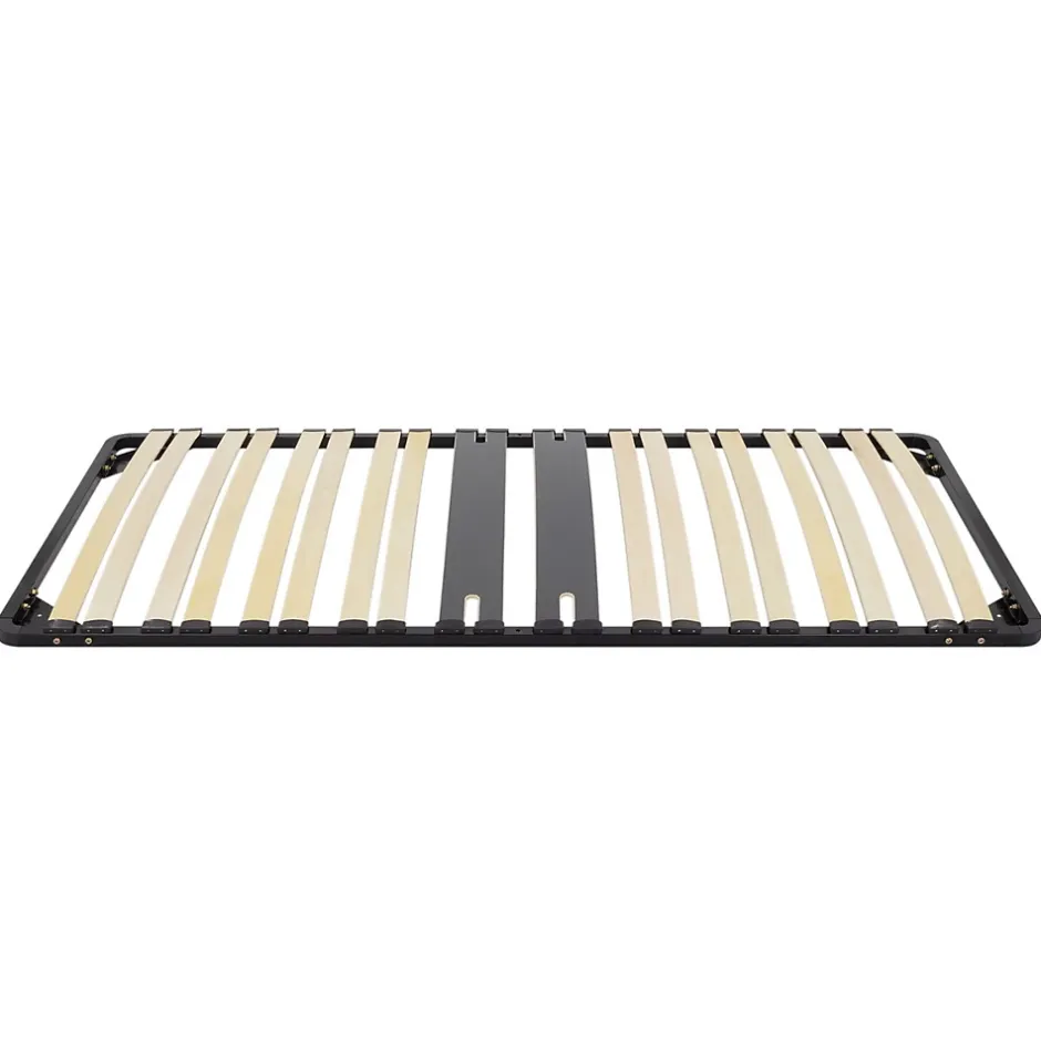 Monmobilierdesign Sommier Ergonomique à Lattes Avec Zone Lombaire Renforcée 80x200 Cm Sale