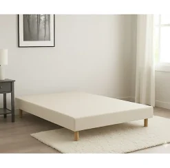 Essenzia Sommier TRADITION GRAPHIC 19cm Blanc 130x190 Lattes