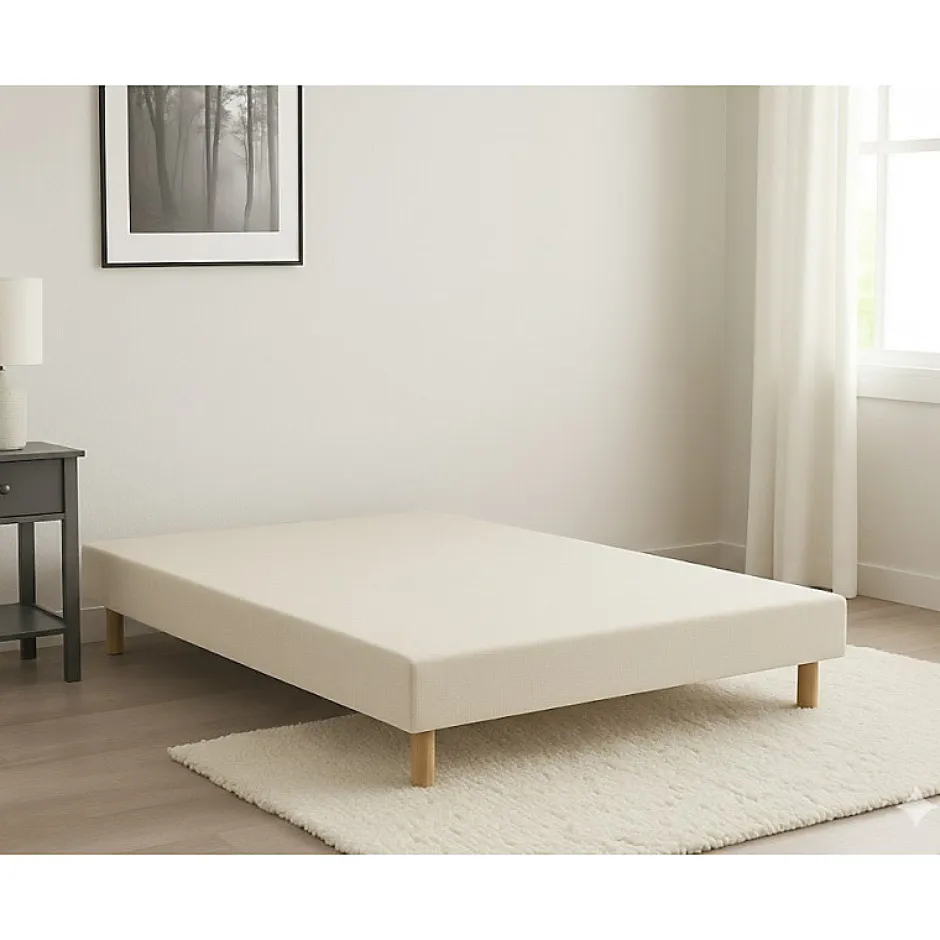 Essenzia Sommier TRADITION GRAPHIC 19cm Couleur 70x190 Anthracite Lattes Online